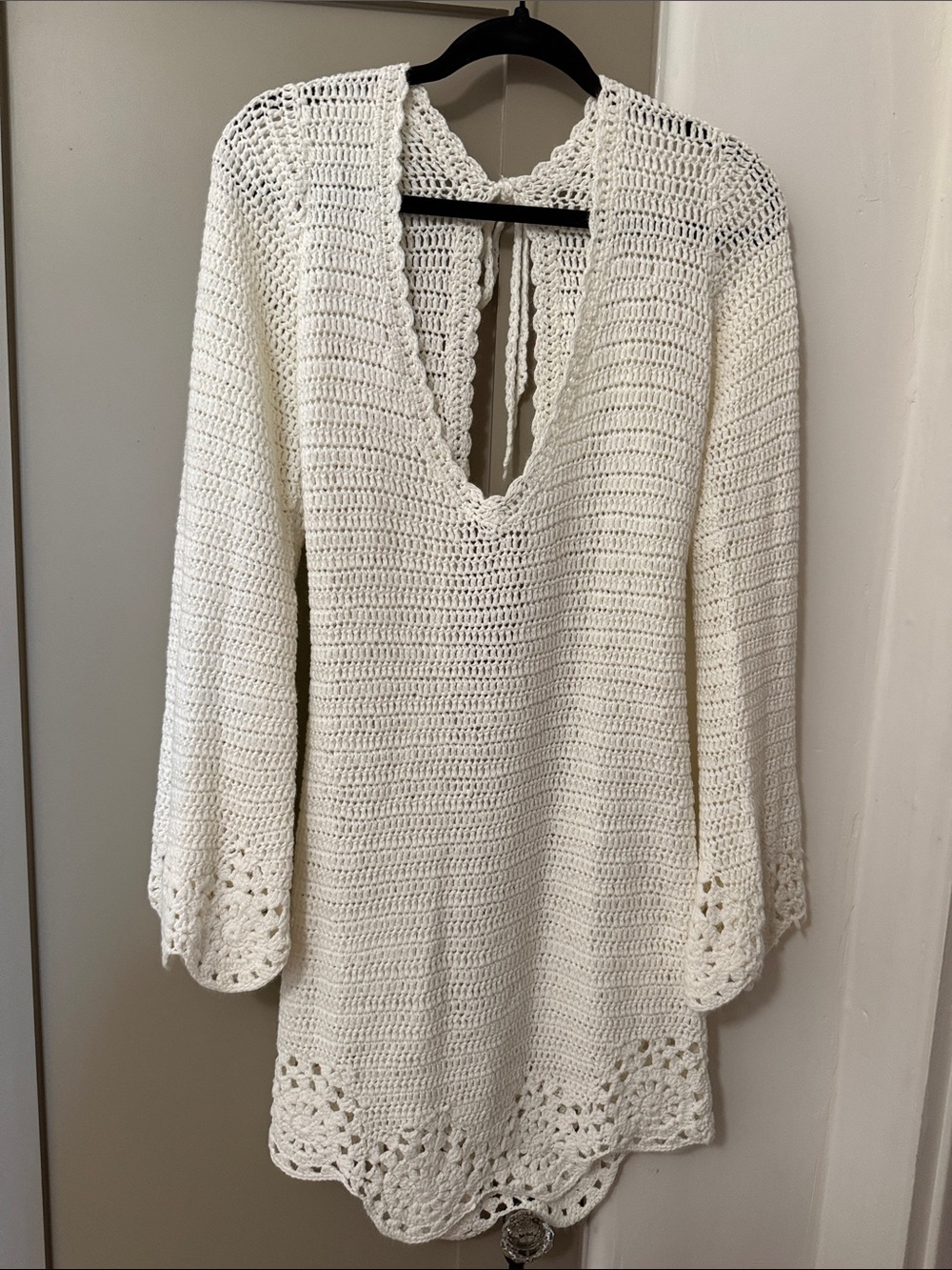 White CoverUp Dress